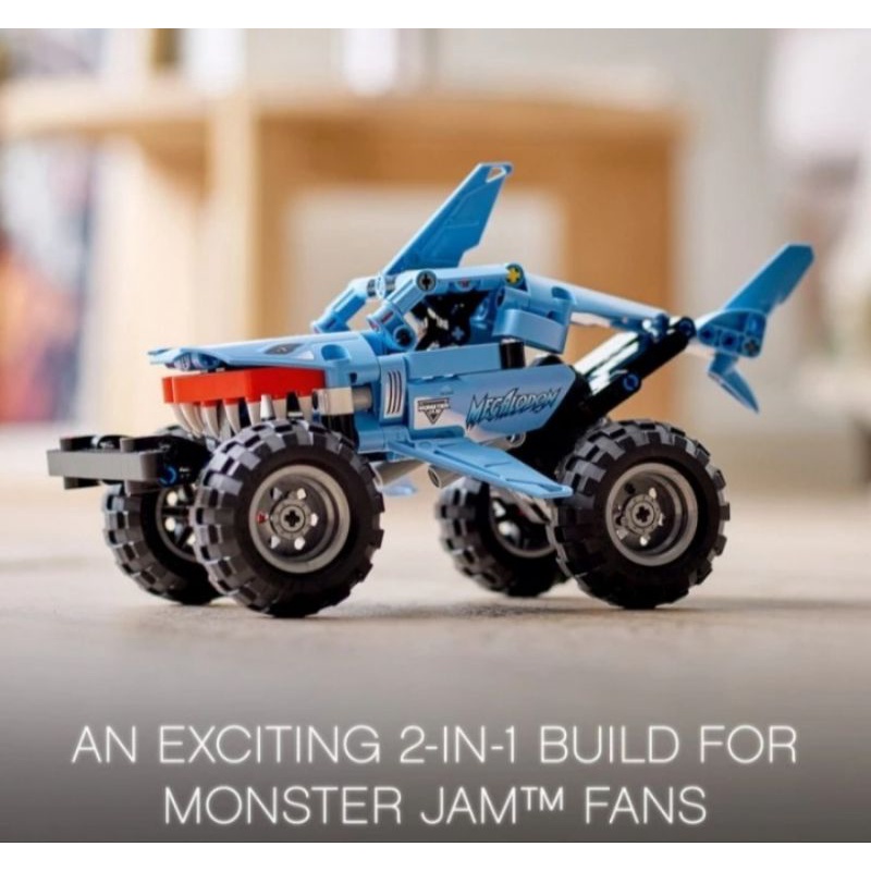 Toys Store - LEGO Thecnic 42134 Monster Jam Megalodon Truck Building Set