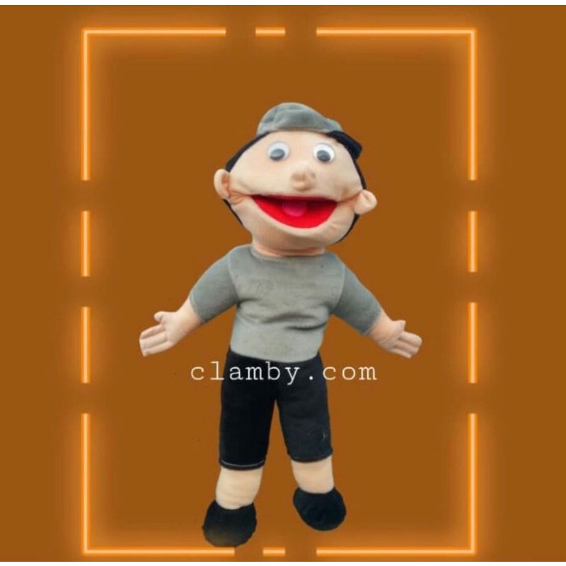 Boneka Muppet Kakak Laki-Laki | Boneka Bicara Mulut Buka Tutup