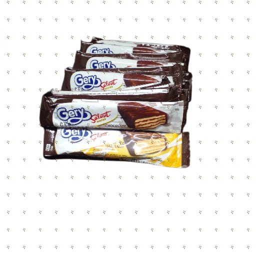 

Gery Saluut Wafer 6gr - Pak Isi 24 Pcs