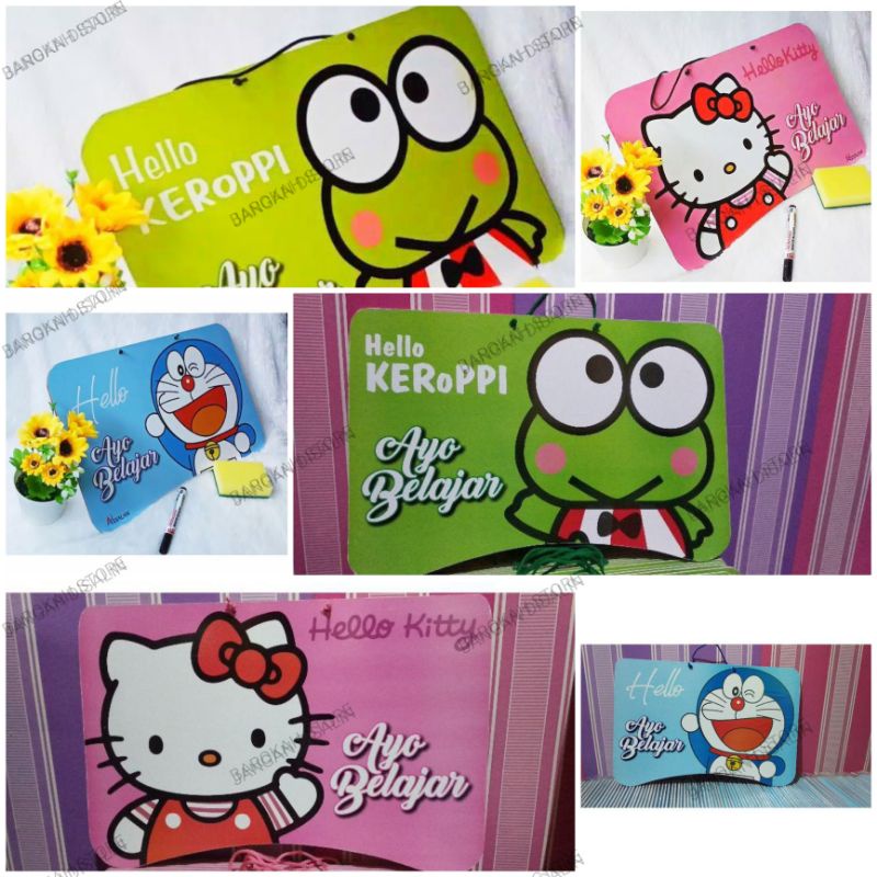 

papan tulis karakter