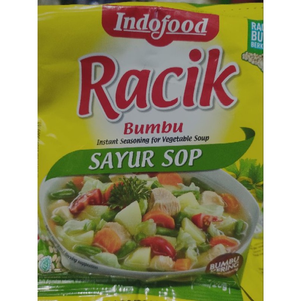

Bumbu racik sayu sop 1 renceng isi 10 pcs