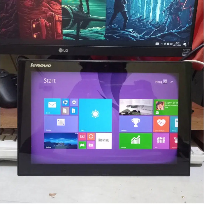 Laptop Tablet Windows LENOVO MIIX 3 1030 Tab Layar Sentuh Bekas Bagus