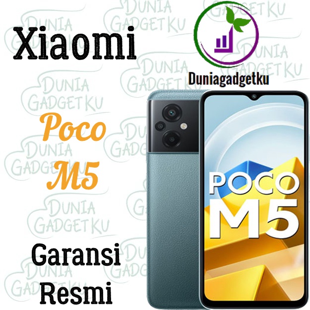 Xiaomi Poco M5 4/64GB + 4/128GB Garansi Resmi