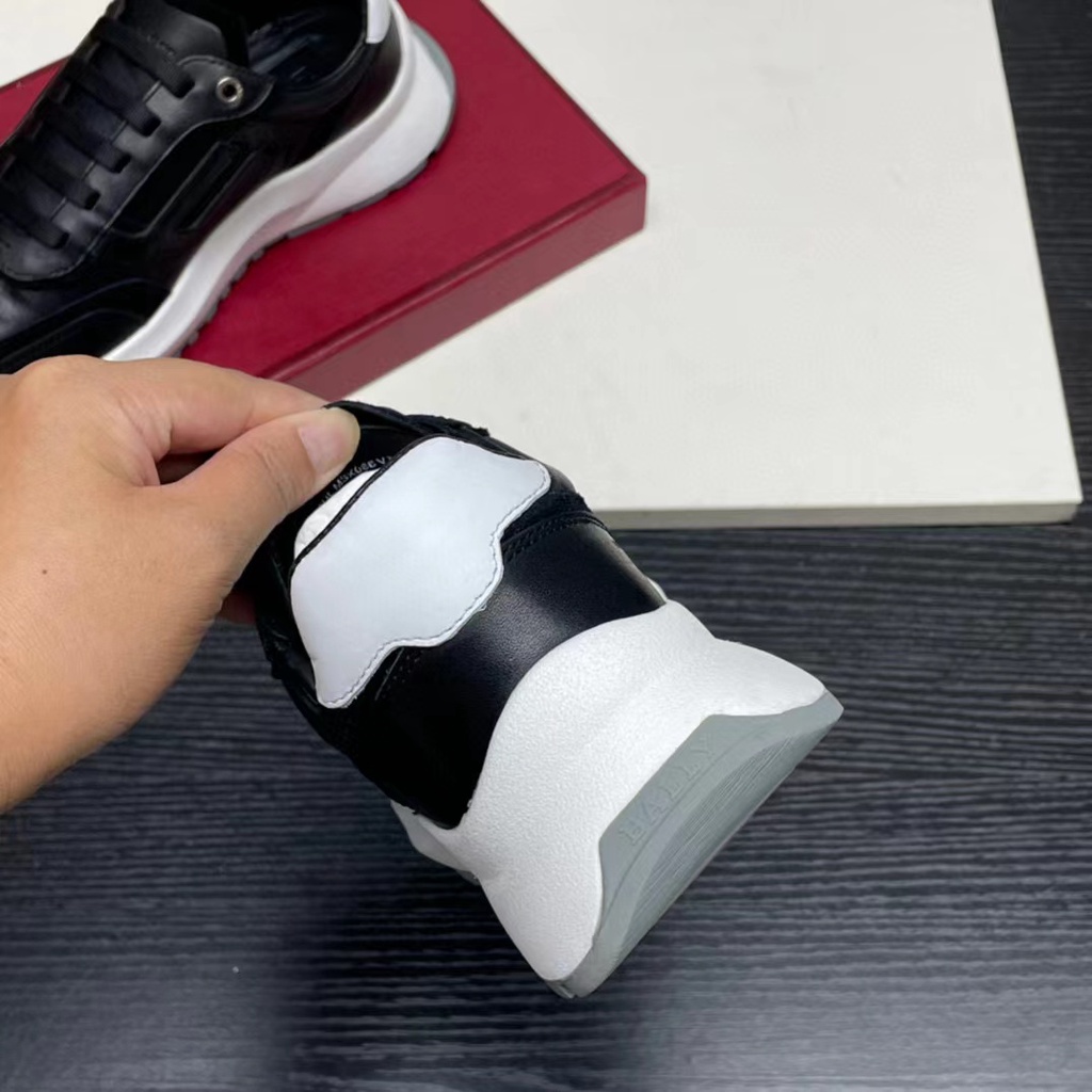 sepatu cowok bal ly sneaker pria men shoes run away mewah mirror vip p1shoes