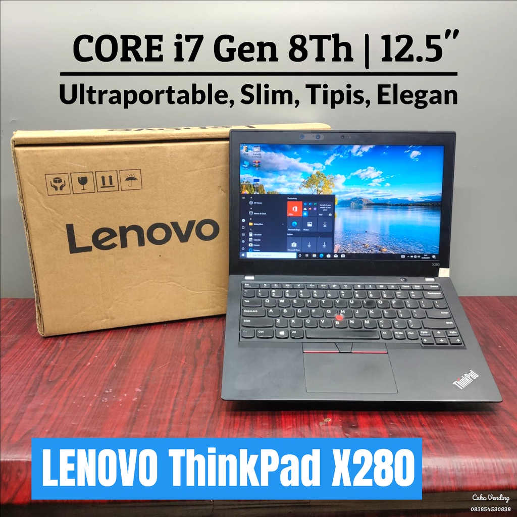 Laptop Lenovo ThinkPad X280 UltraBook SlimBook
