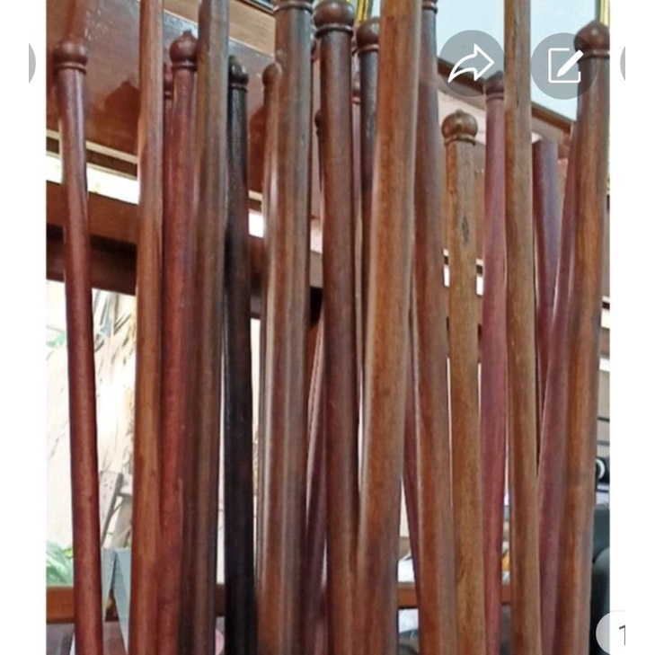 Tiang kayu panjang 2.5meter