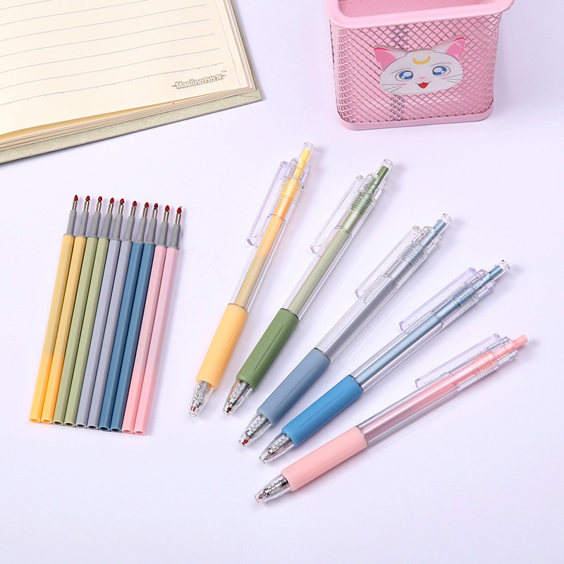 PO88 BALL PEN PULPEN PENA BOLPEN PASTEL WARNA WARNI