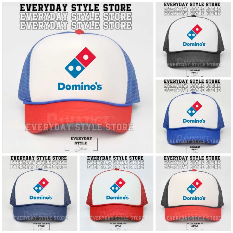 Topi Domino's Pizza Trucker Jaring
