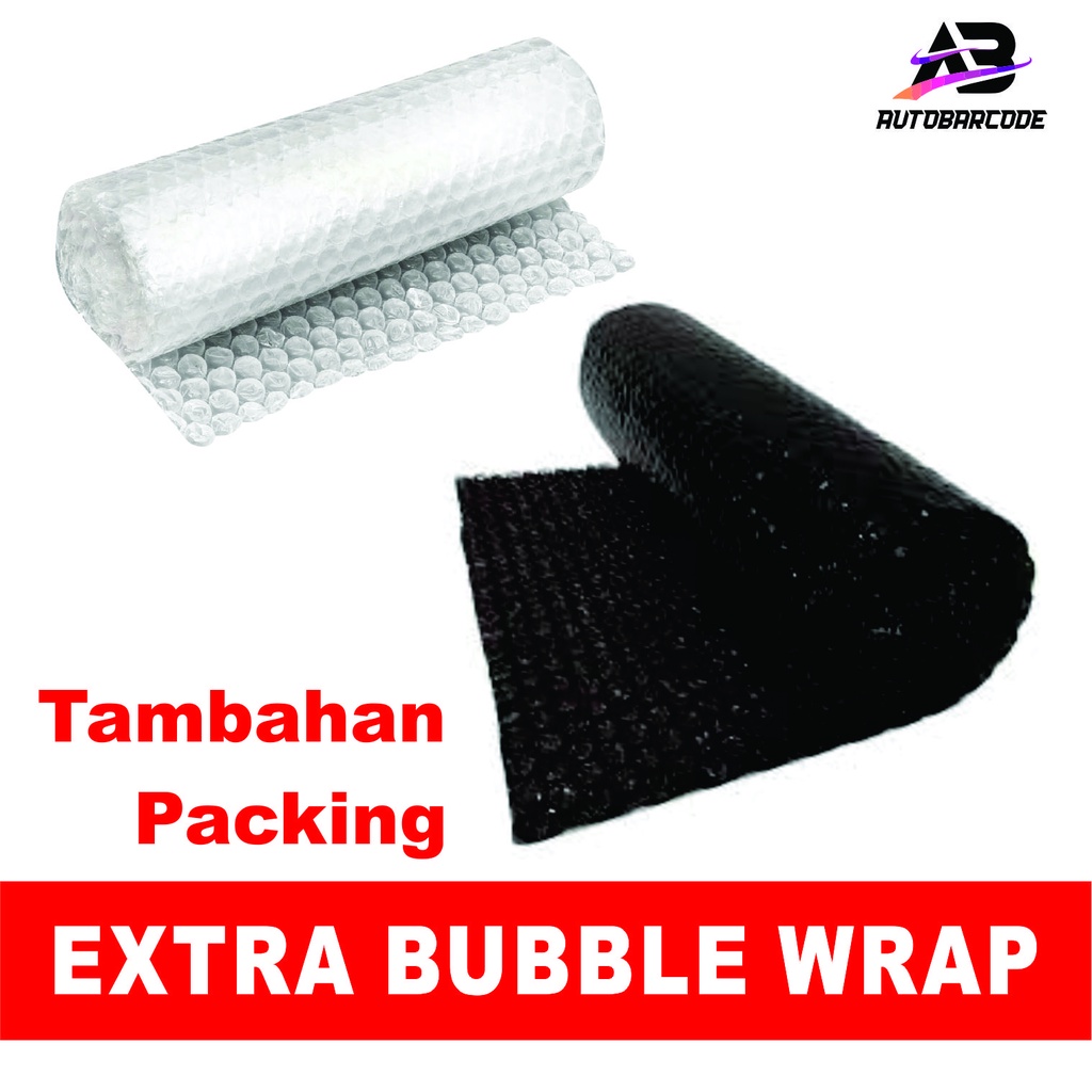 

Tambahan Packing Bubble Warp + Fragile Lebih Aman Dan Empuk Plastik Udara Buble Bable Babel Bubel BW