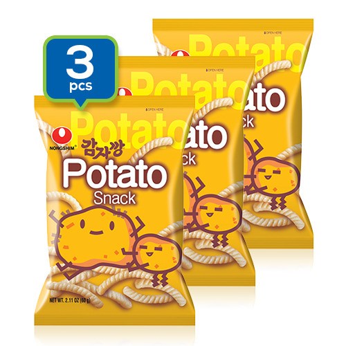 

NEW Nongshim Potato Snack 165g (55gx3)*
