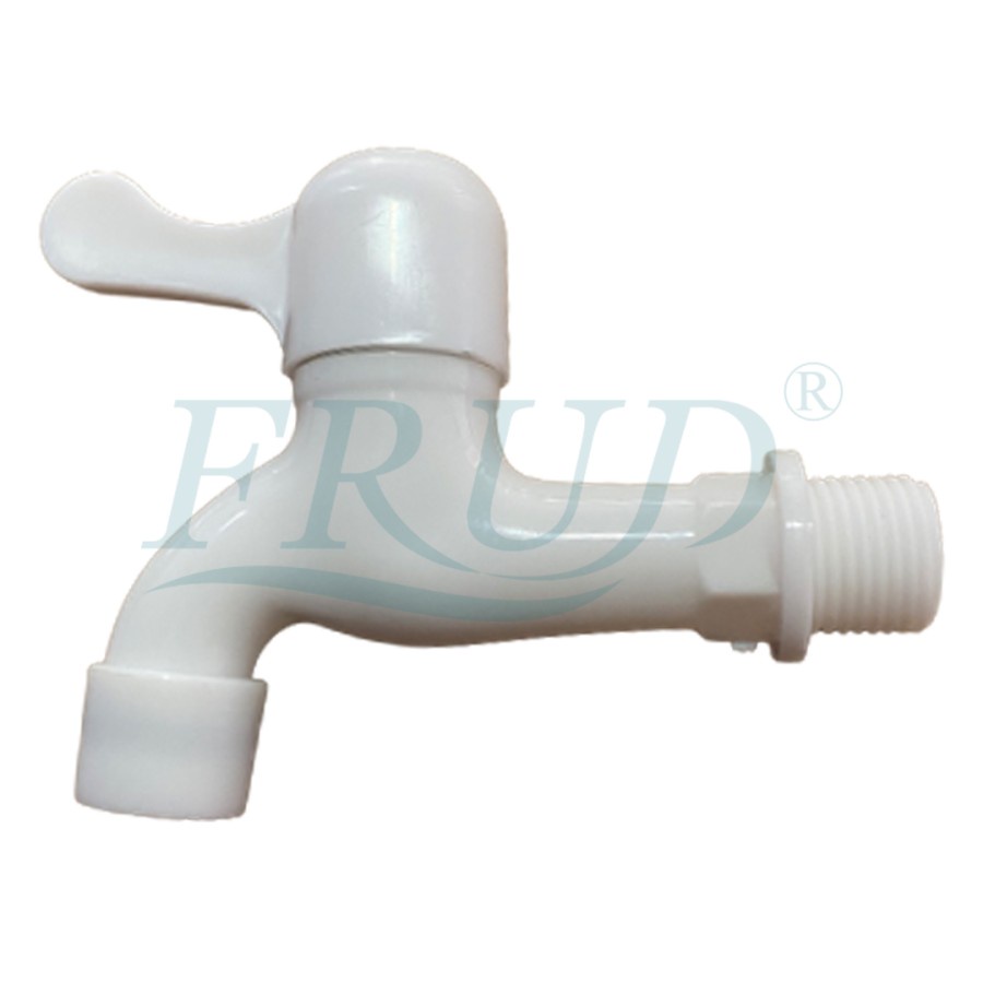 Plastic Short Wall Tap / Keran Plastik Tembok IR2112 Merk Frud