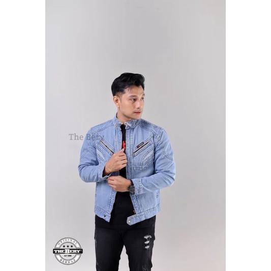 Jaket Jeans Jaket Jeans Denim Jaket Jeans The Berry FJ 05 Biowash