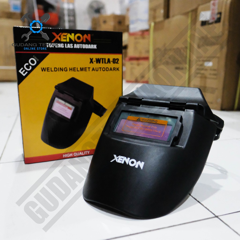 Topeng Las Autodark Eco Series WTLA-02 XENON / Welding Helmet Autodark Topeng Las otomatis ECO WTLA 02 XENON