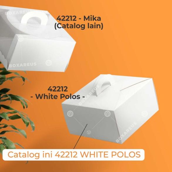 

42212 White | Packaging, Dus Kue, Box Kue, Gift Box, kotak