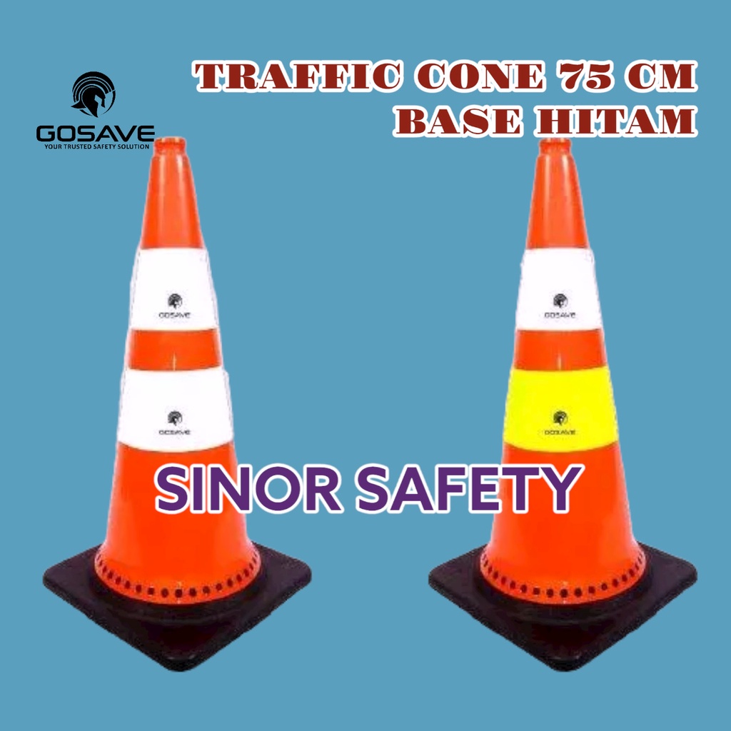 1 Set Scotlight Kerucut Jalan Untuk Traffic cone Scotlite Sticker