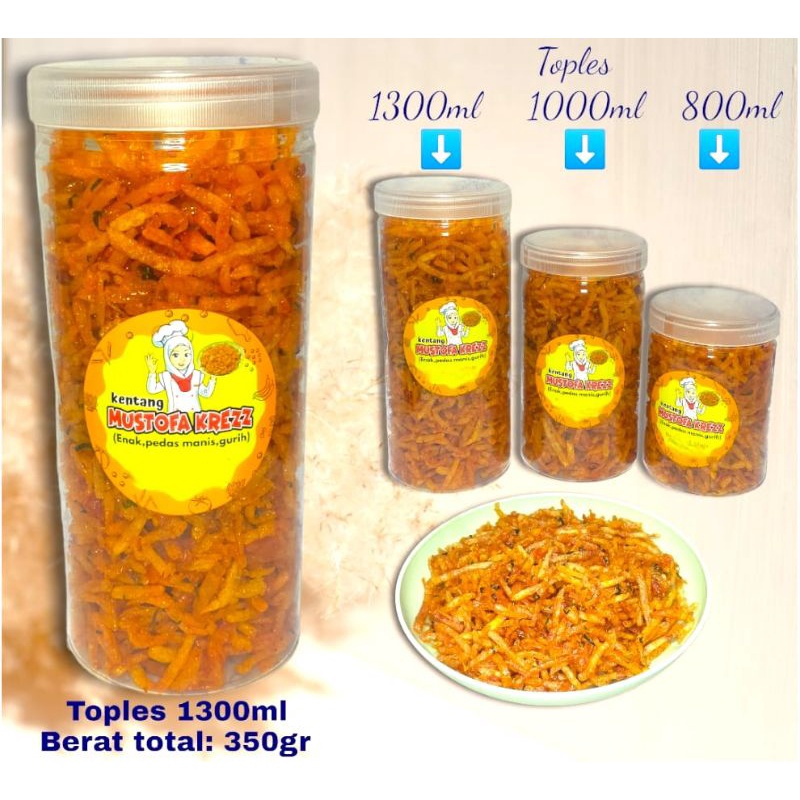 

kentang Mustofa / kentang balado / kentang Mustofa Krezz - kentang pedas manis / Mustofa bumbu hijau