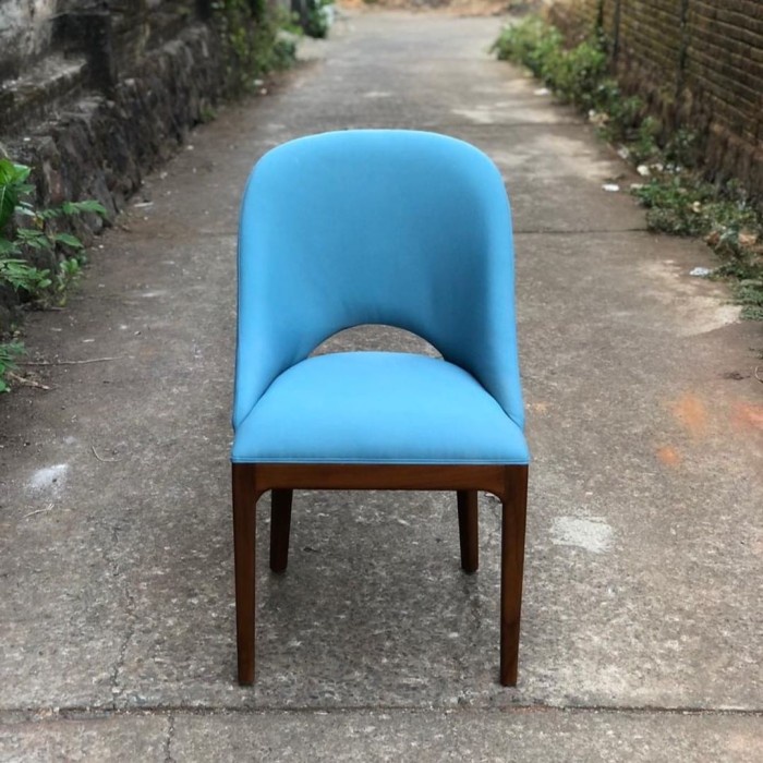 KURSI MAKAN JOK KURSI MAKAN NGECER KURSI MAKAN JOK WARNA BIRU