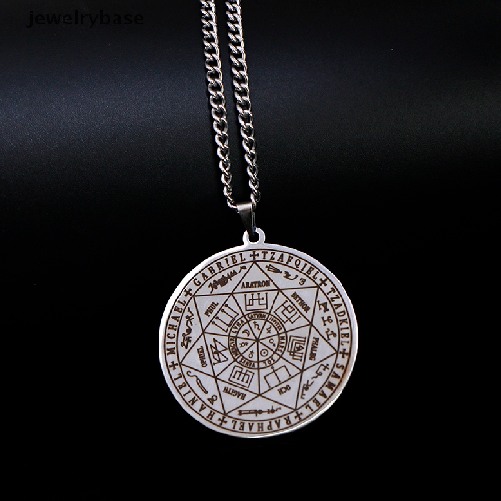 Kalung Tali Liontin 7 Archangels Sigil Agama Untuk Perhiasan