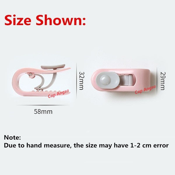 PENJEPIT SPREI KLIP SELIMUT ANTI GESER NEEDLE FREE SHEET FIXING CLIP HOLDER BUCKLE PENAHAN LAUNDRY