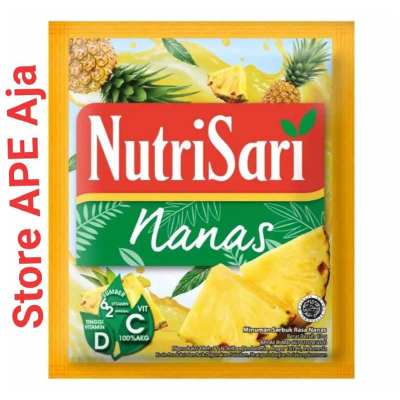 

NUTRISARI RASA NANAS [ 13gr x 10 Sachet ]