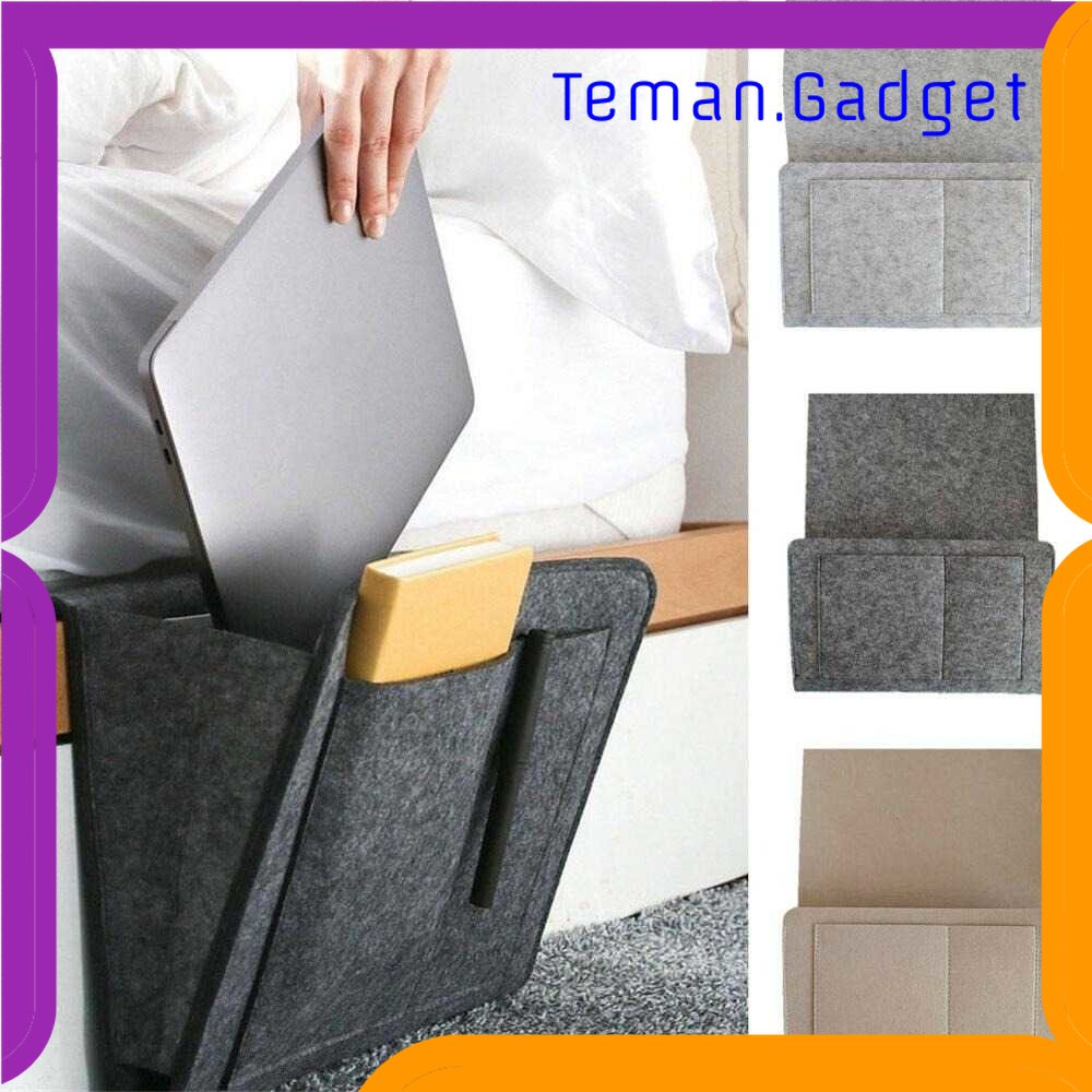 TG-TRV LENZERO Tas Bedside Organizer Sofa Kasur Tempat Tidur Hanging Bag - NL-A-050