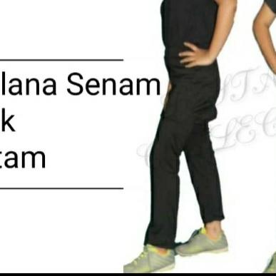Celana senam rok hitam - Hitam, XL