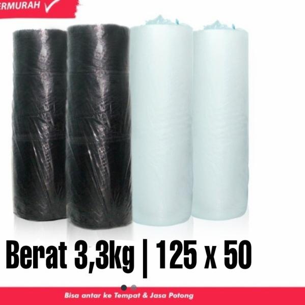 

Bubble Wrap No Brand 125 cm x 50 Meter 3,1 kg - Hitam, 2,7 kg