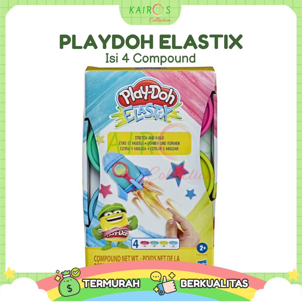 PlayDoh Elastix Isi 4 Compound