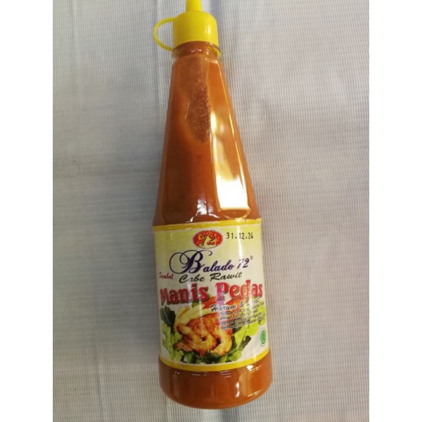 

Sambal Balado 72 manis pedas 300ml