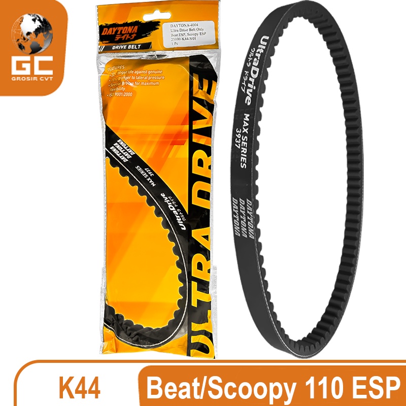 Vanbelt Fanbelt Beat Scoopy Vario 110 FI ESP POP Daytona Ultra Drive Belt 4004 3937