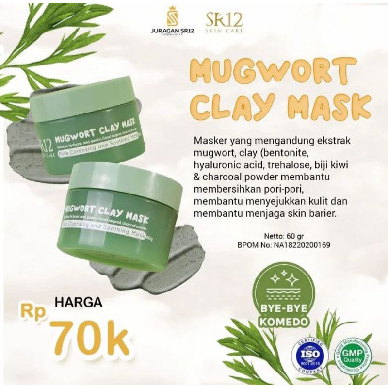 MUGWORT MASK / MUGWORT MASK SR12 / MASKER MUGWORT