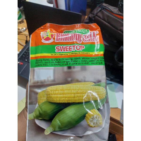 Sweetop (MANISE) 250gr Benih Jagung Manis isi -+ 1700 biji - Bintang Asia