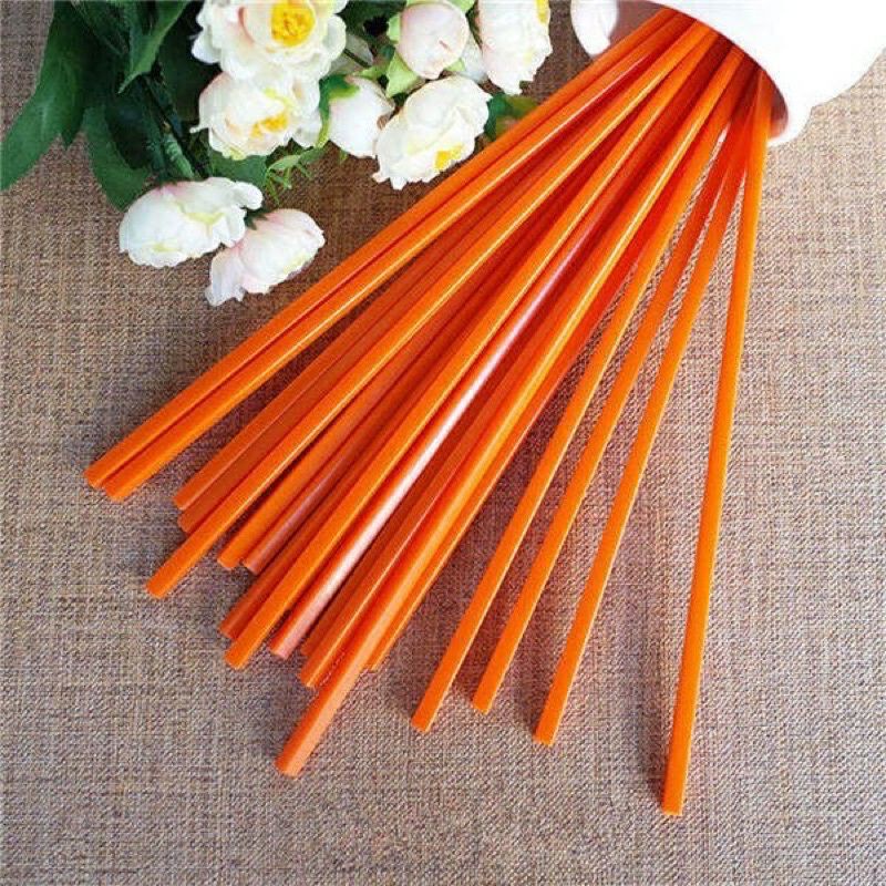 JT - 10 Pasang Sumpit melamin 24 cm melamine chopstick warna / sumpit mie