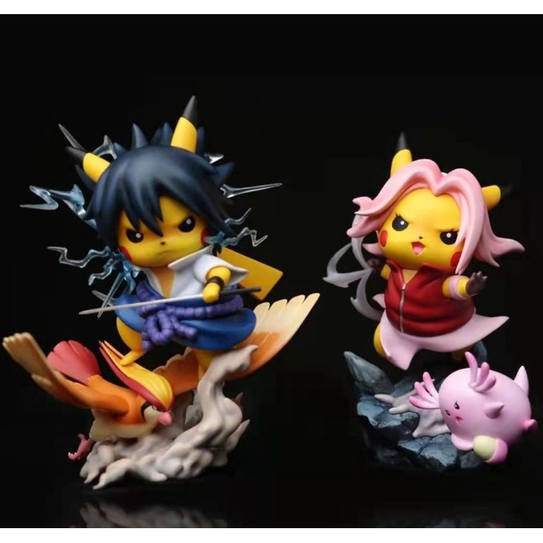 Mainan Action Figure Anime Pokemon Pikachu One Piece Naruto Dragon Ball Untuk Anak