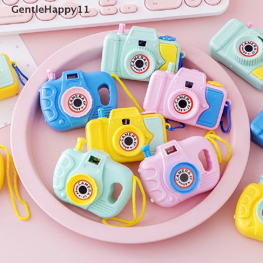 Gentlehappy 1pc Kamera Proyeksi Mainan Edukasi Kamera Kartun Anak Fotografi Mainan Bayi id