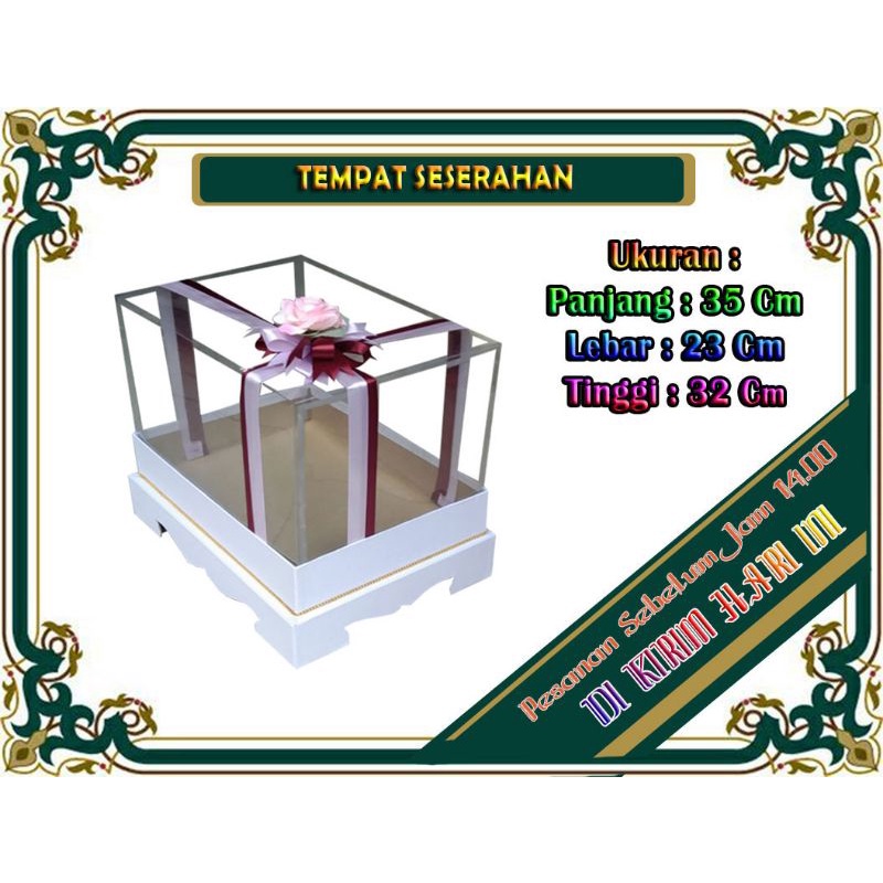 TEMPAT SESERAHAN PERNIKAHAN LAMARAN BOX SESERAHAN KOTAK HANTARAN KOTAK SESERAHAN BOX HANTARAN