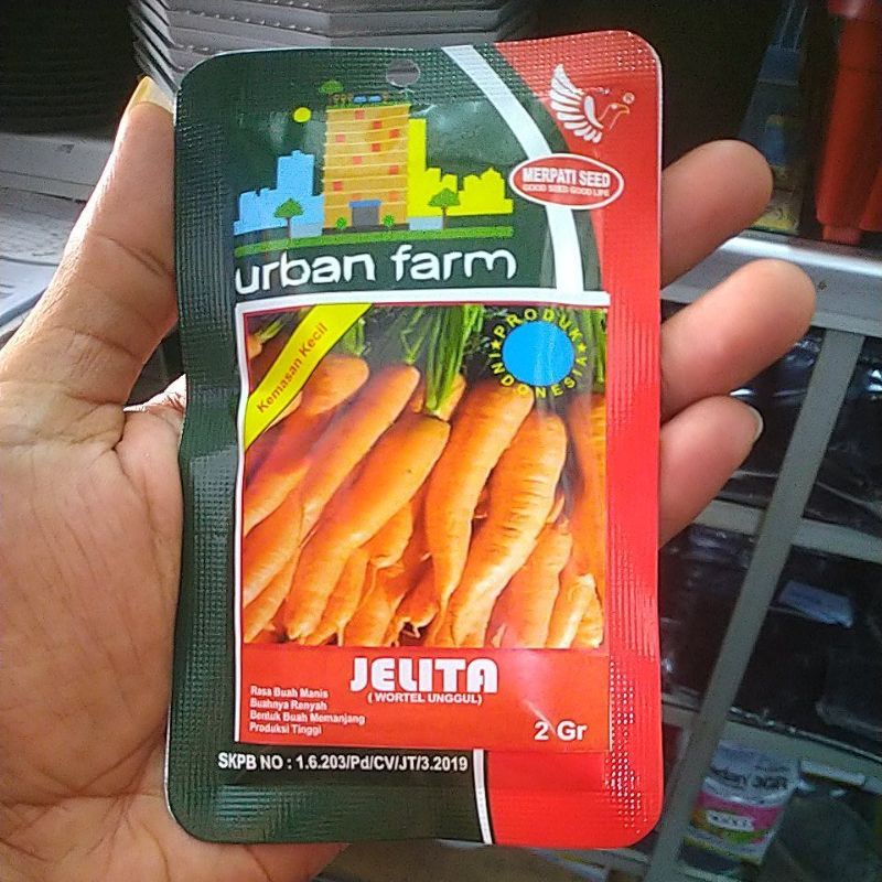 Benih Wortel Unggul Jelita 2 gram
