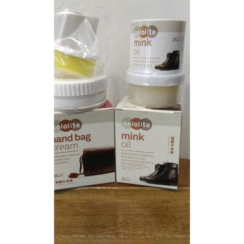 Paket 2, Cololite Handbag Cream & Cololite Mink Oil