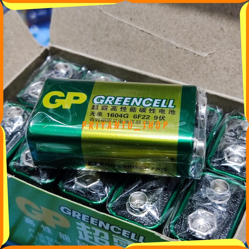 Battery baterai Batre Kotak GP 9V GF22 Asli Awet