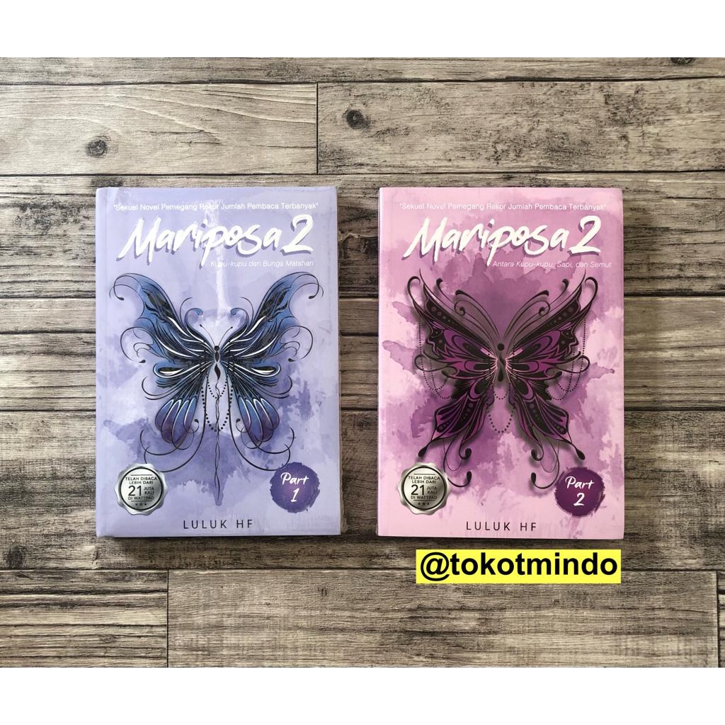 ORIGINAL Novel MARIPOSA 2 (Luluk HF) Penerbit Coconut Books