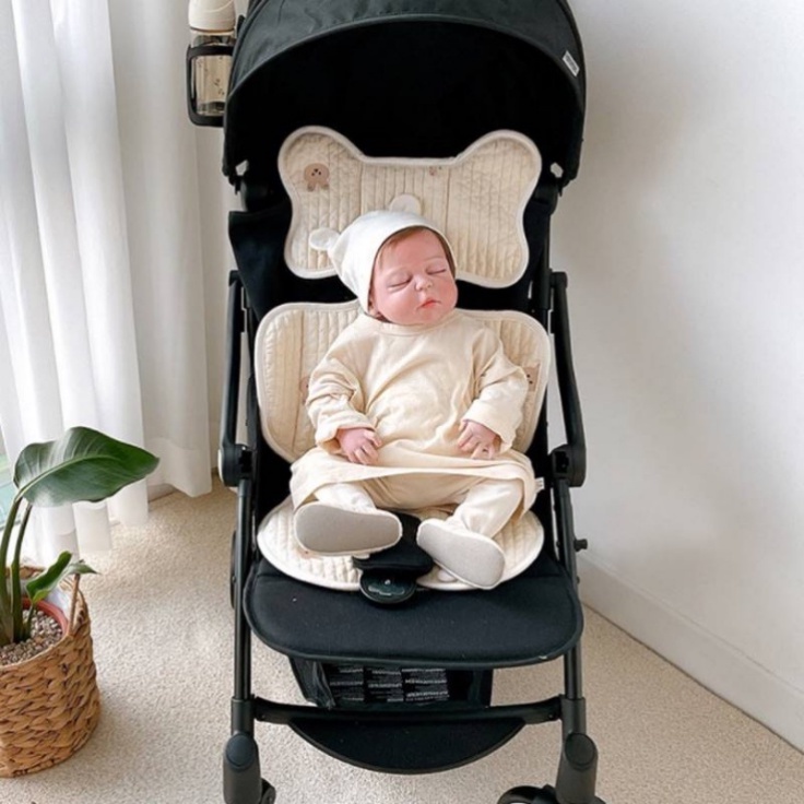 【COD】Matras / Alas Duduk Stroller / Car Seat Bayi / Anak/Pelapik Tilam Kereta Tolak Bayi Korea