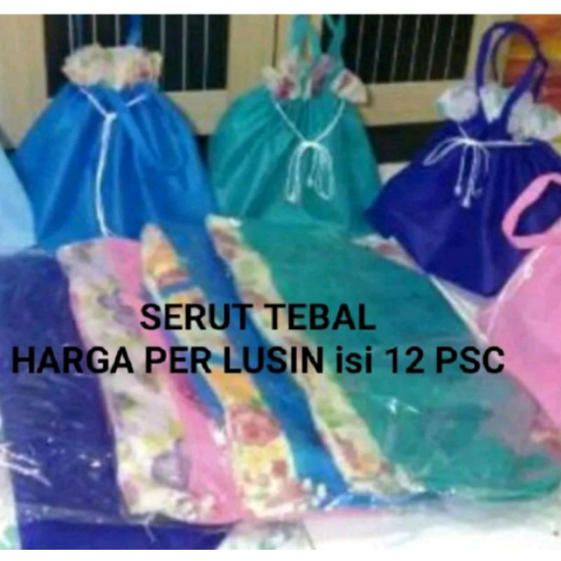 TAS HAJATAN SERUT TEBAL UK 22 HARGA PER LUSIN ISI 12 pcs