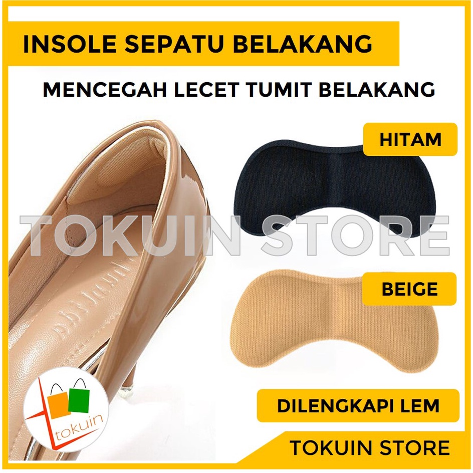 Insole Busa Pelindung Tumit Sol Sepatu Heel Sticker Pad Insole Sepatu
