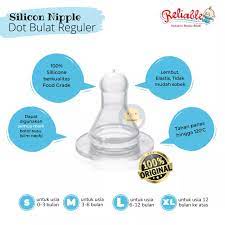 BARU!! DOT RELIABLE BULAT / REGULAR ISI 1PCS BPA FREE UKURAN S / M/ L / XL