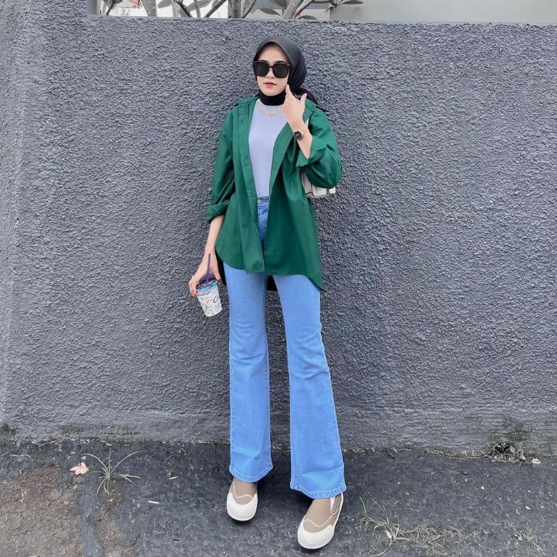 Cutbray Highwaist Terbaru - Celana Wanita Terlaris