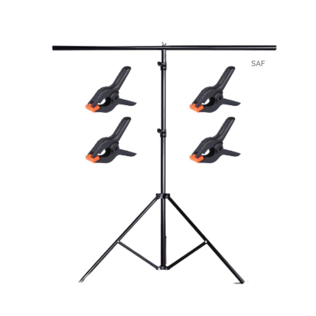 SAF T-shape Stand Background uk 150cm x 200cm - backdrop photography