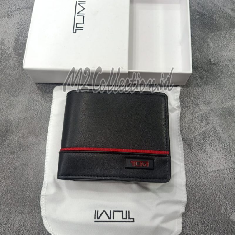 Dompet TUMI Men Wallet Dompet Lipat Pria Import