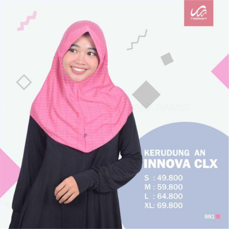 Kerudung Rabbani Innova CLX