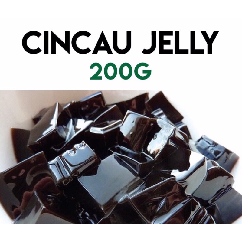 Bubuk Cincau Jelly repack 200gr bubuk instant tinggal masak