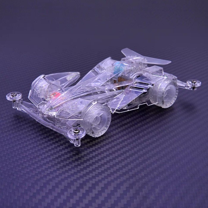 Mini 4wd Merk DAXING Seri Full Clear Version